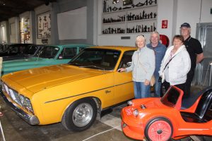 Visitors to Maffra were very taken with the 1976 Chrysler Charger CL-770 currently on show at the Gippsland Vehicle Collection