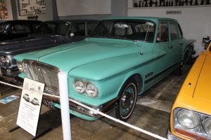 A 1962 S Series Chrysler Valiant currently on display at the Gippsland Vehicle Collection in Maffra